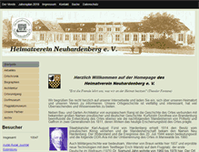 Tablet Screenshot of neuhardenberg.org